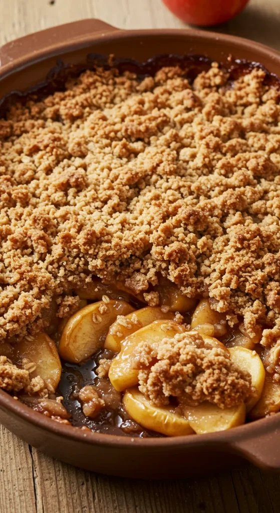 Classic Apple Crisp with Oat Crumble