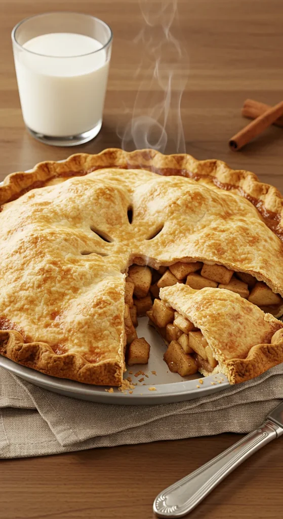 Classic Apple Pie with a Buttery Crust