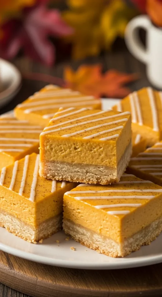 Classic Pumpkin Pie Bars