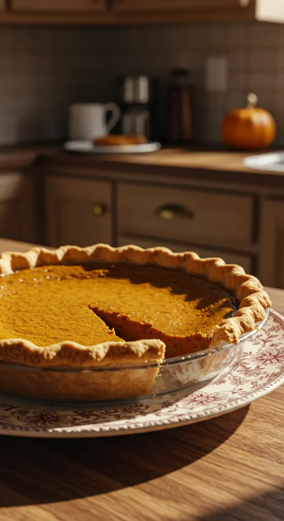 Classic Pumpkin Pie with Homemade Crust