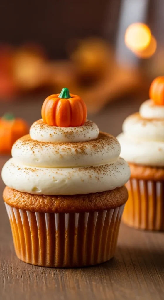 Classic Pumpkin Spice Cupcakes