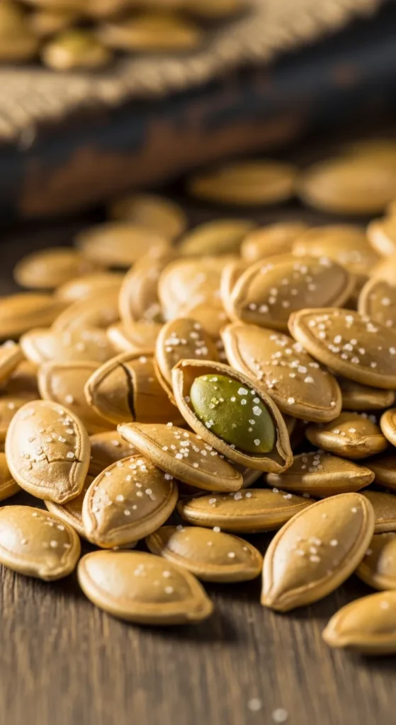 Classic Salty Roasted Pumpkin Seeds
