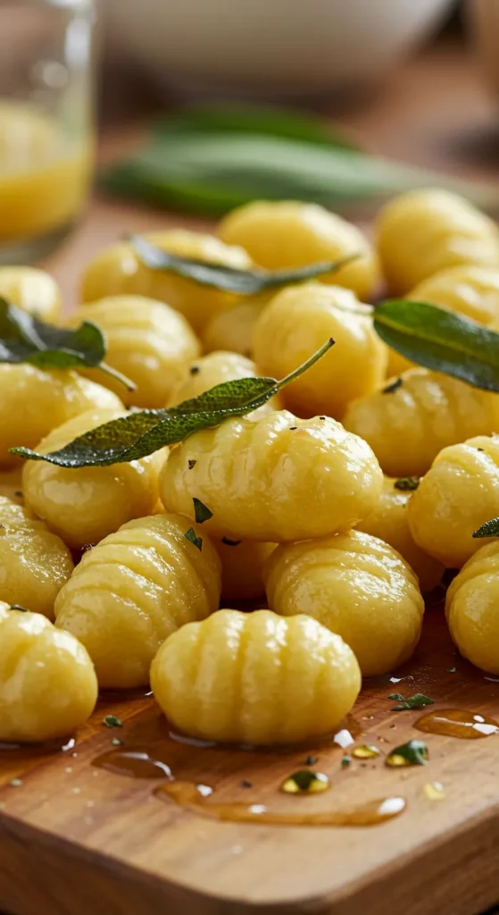Sage and Brown Butter Gnocchi
