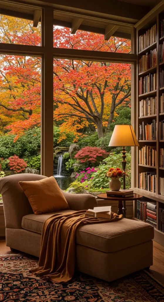 Cozy Reading Nook Niche