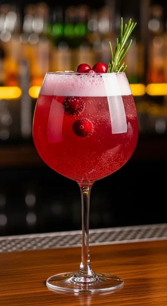 Cranberry Aperol Spritz