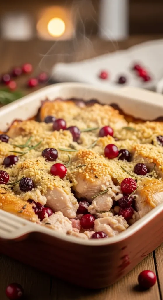 Cranberry Chicken Casserole