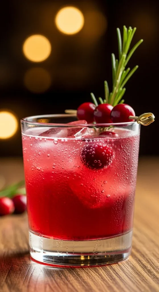 Cranberry Gin Smash
