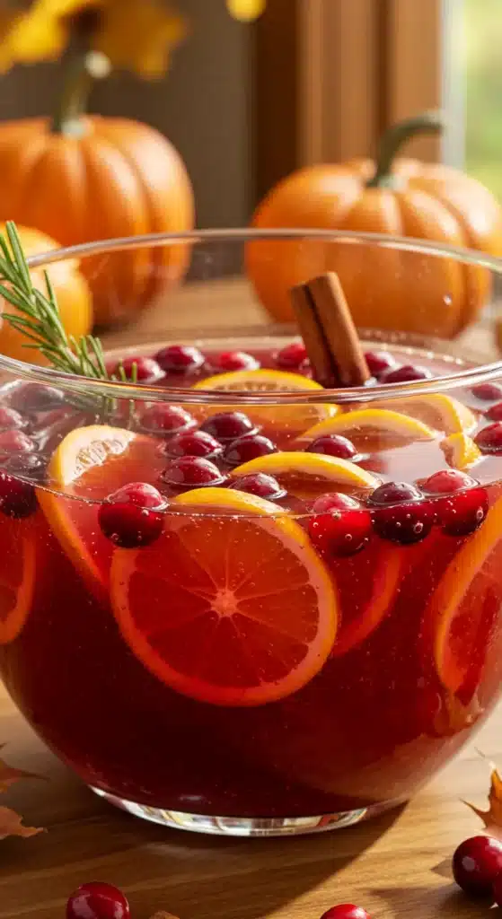 Cranberry Orange Harvest Punch