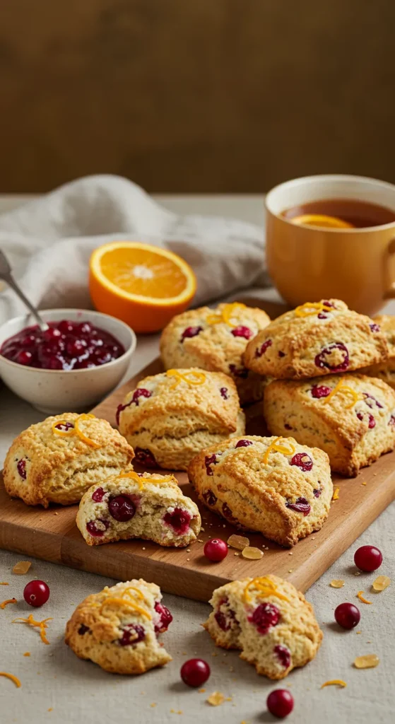 Cranberry Orange Scones