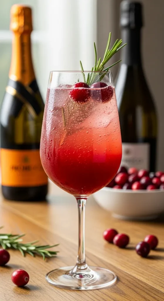 Cranberry Prosecco Spritz