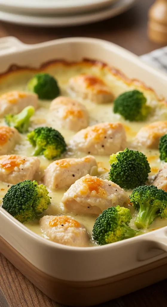 Creamy Chicken and Broccoli Casserole