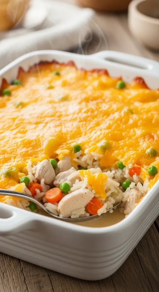 Creamy Chicken and Rice Casserole