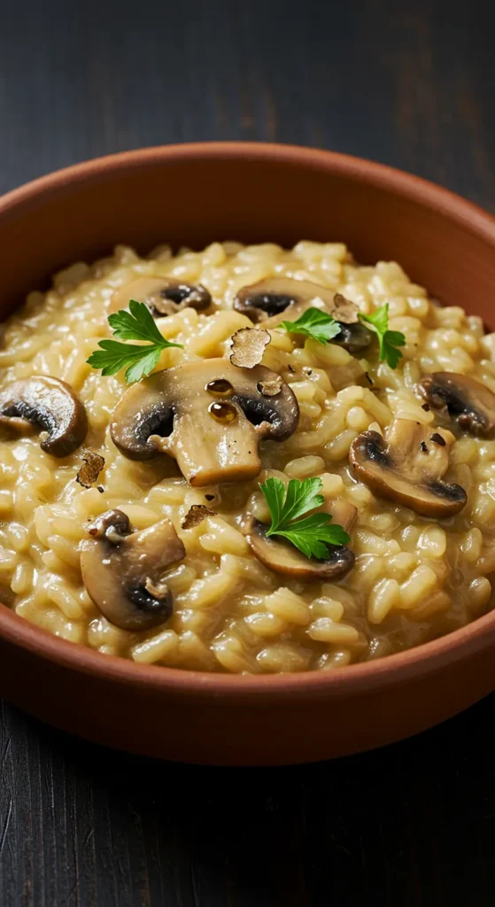 Creamy Mushroom Risotto