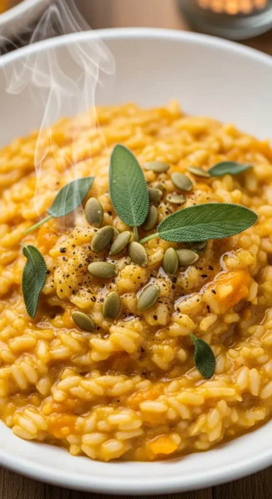 Creamy Pumpkin Risotto Recipes