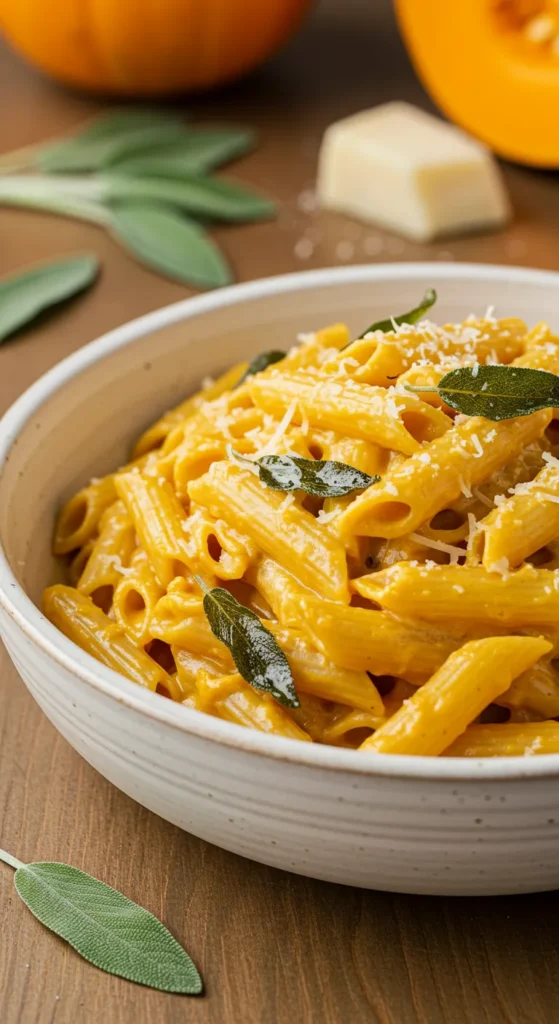 Creamy Pumpkin Sage Pasta