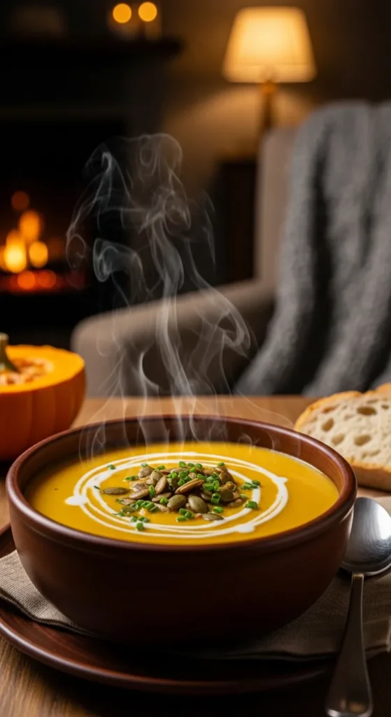 Creamy Pumpkin Soup for Chilly Nights