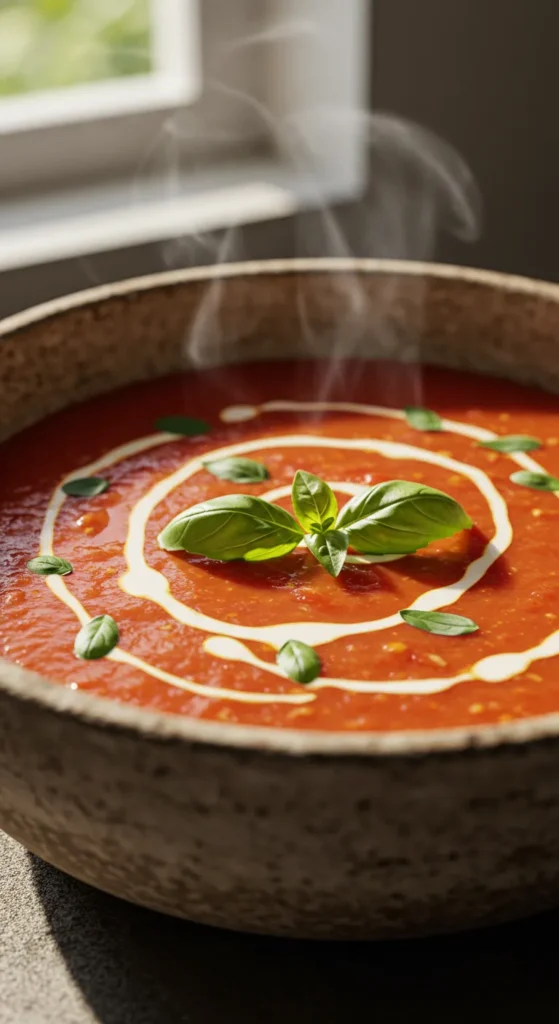 Creamy Tomato Basil Soup