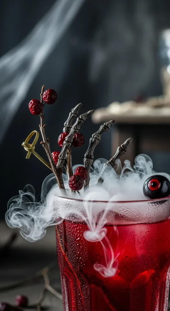 Creepy Cranberry Spritzer