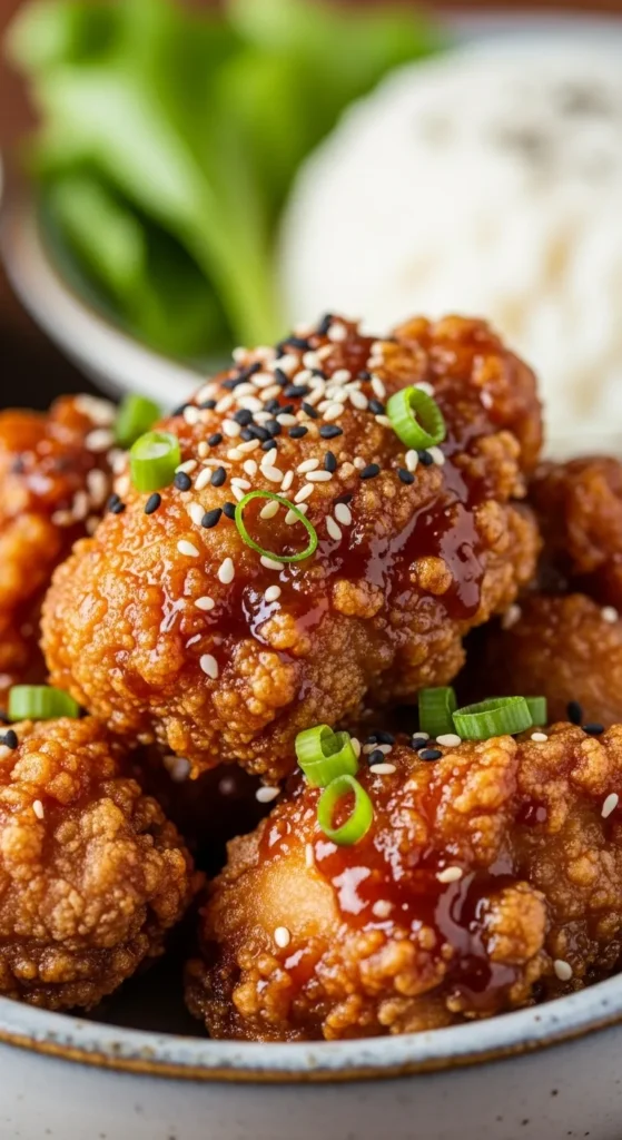 Cri spy Air Fryer Bourbon Chicken – No Deep Frying Needed