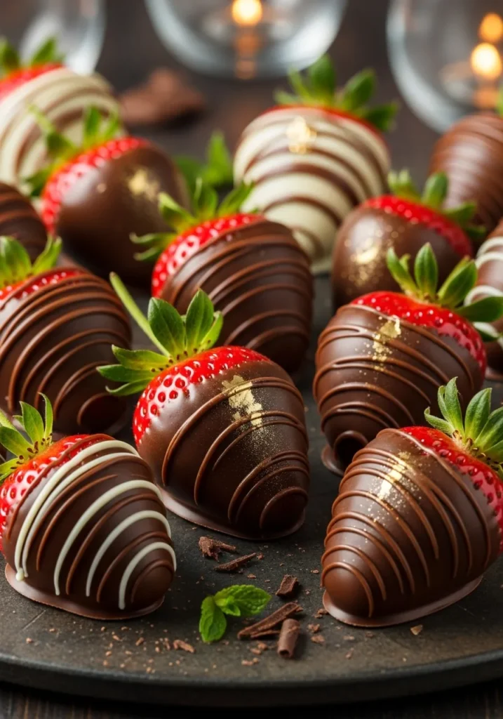 Decadent Chocolate-Dipped Strawberries