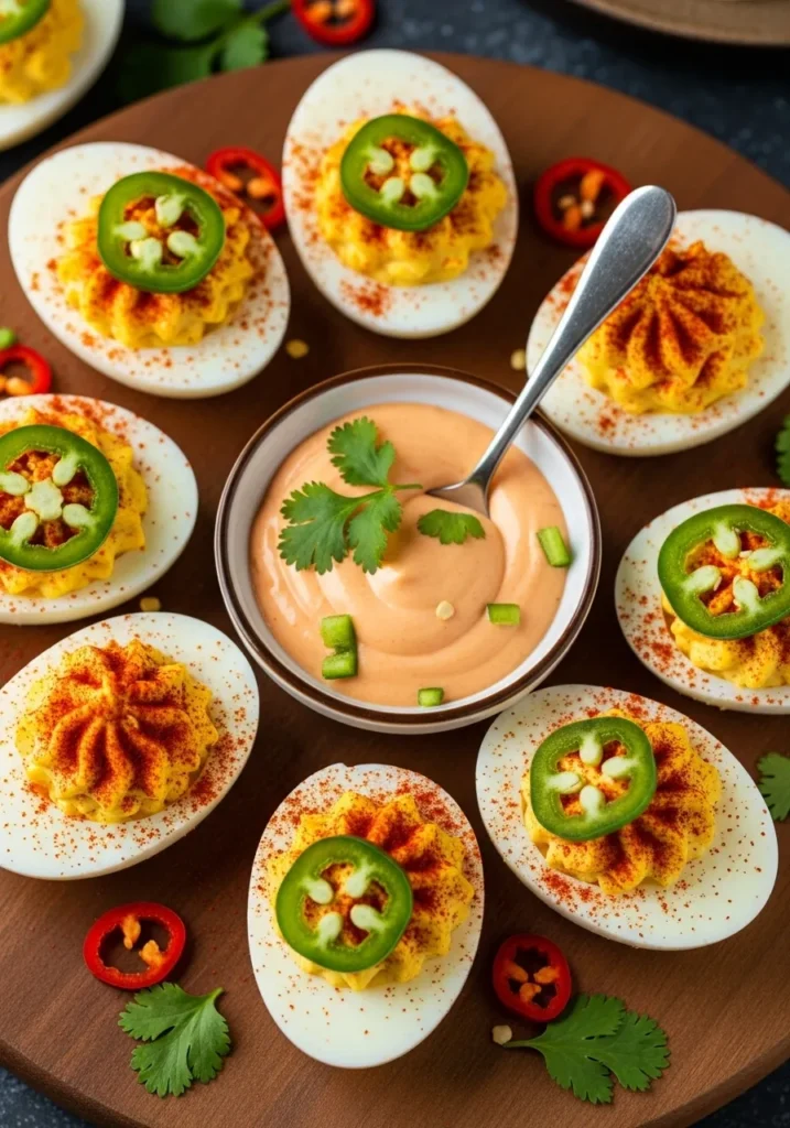 Deviled Eggs with a Kick