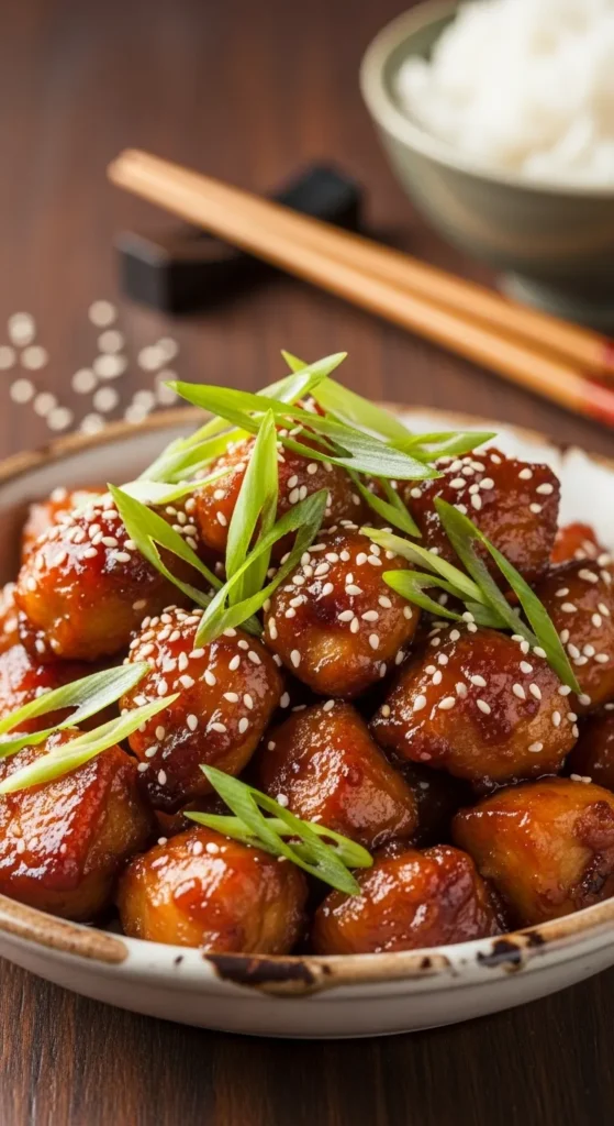 Easy Bourbon Chicken