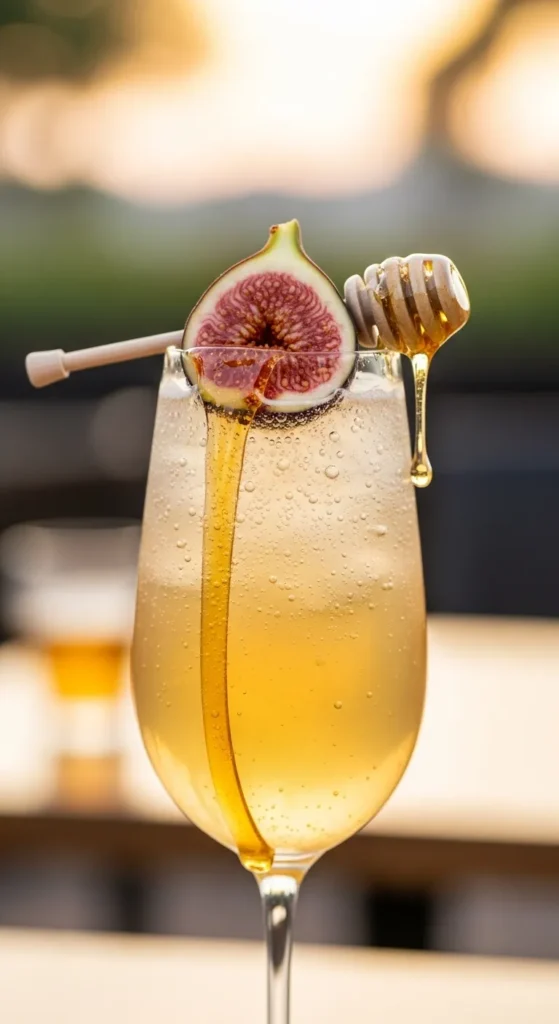 Fig & Honey Prosecco Fizz