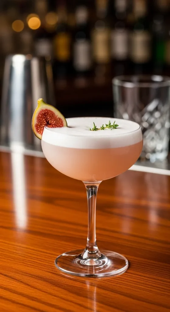 Fig & Thyme Gin Sour