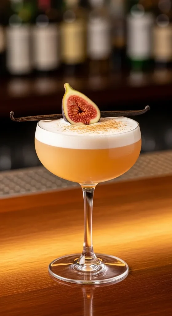 Fig & Vanilla Tequila Sour