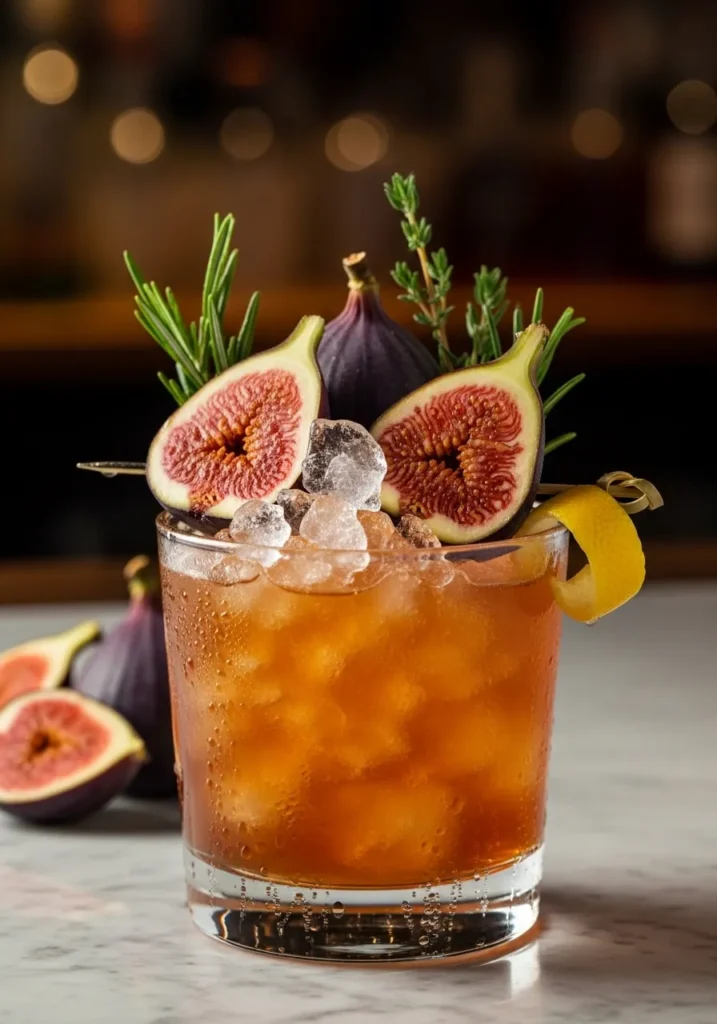 Figgy Bourbon Smash