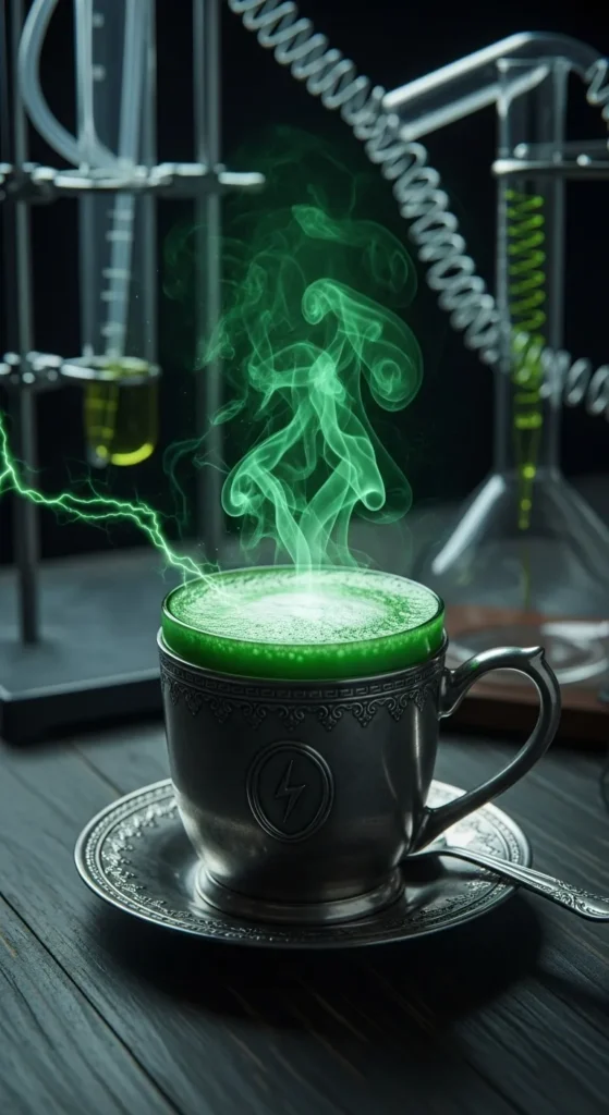 Frankenstein's Electric Green Coffee
