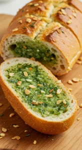 Garlic Bread with a Herby Butter Twist