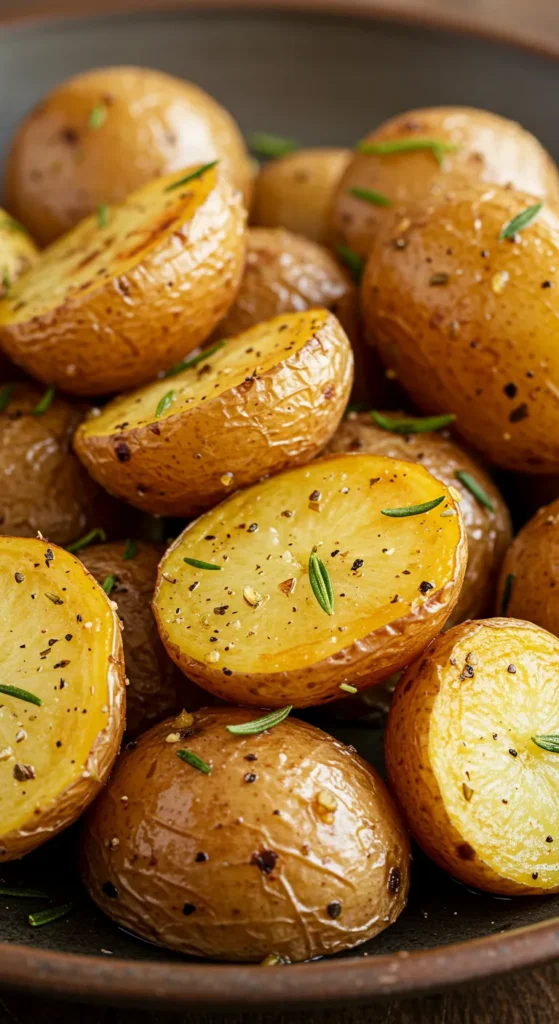 Garlic Butter Roasted Potatoes