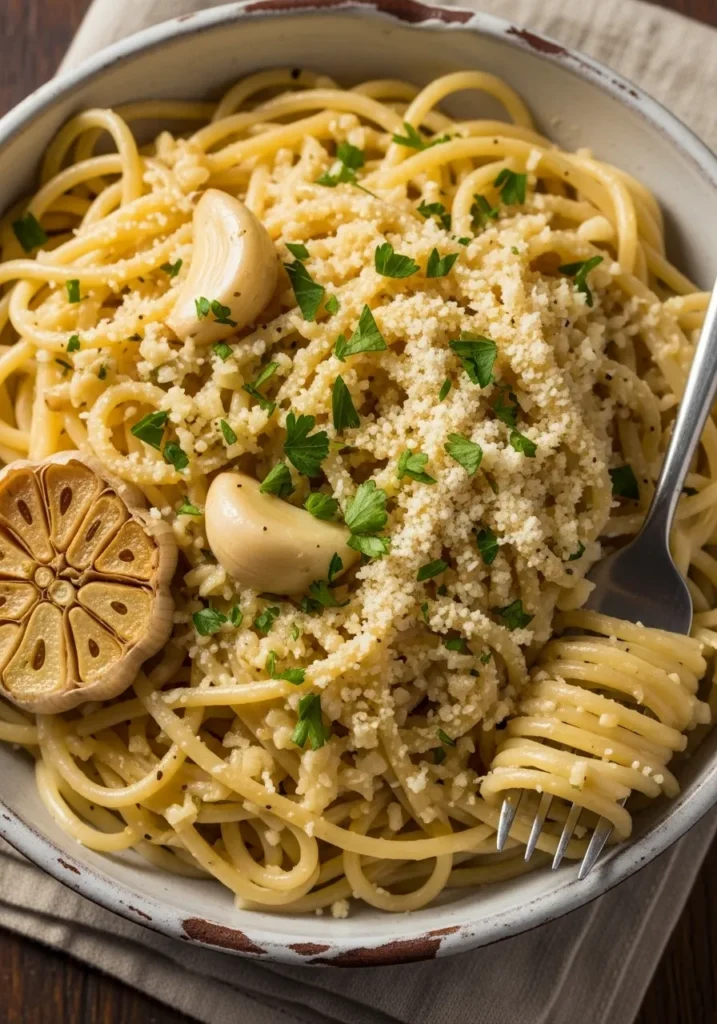 Garlic Parmesan Pasta Recipe