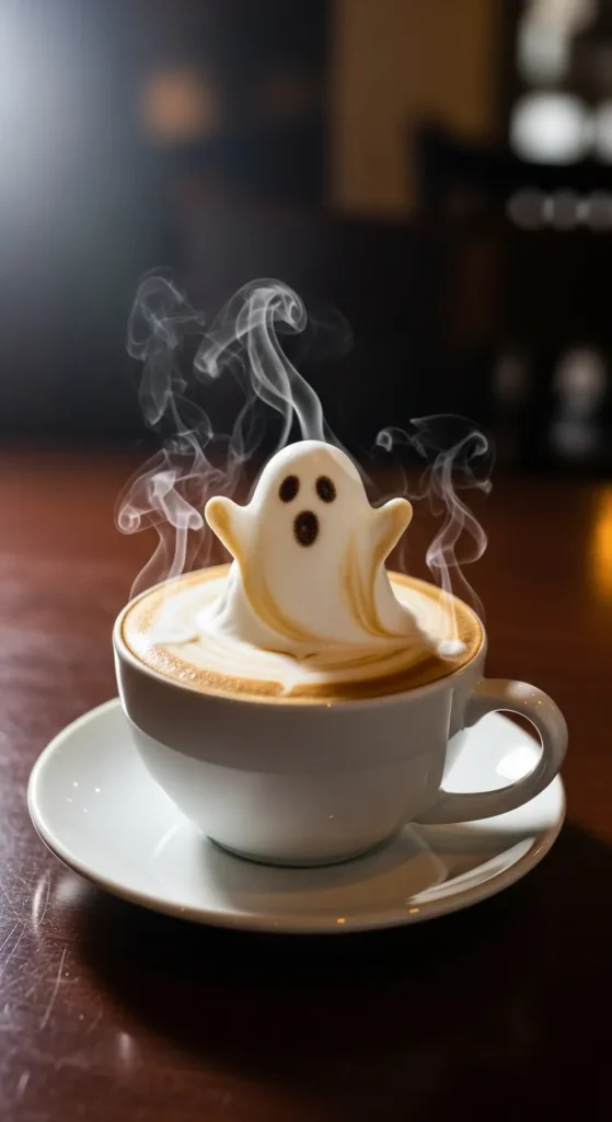 Ghostly Cappuccino