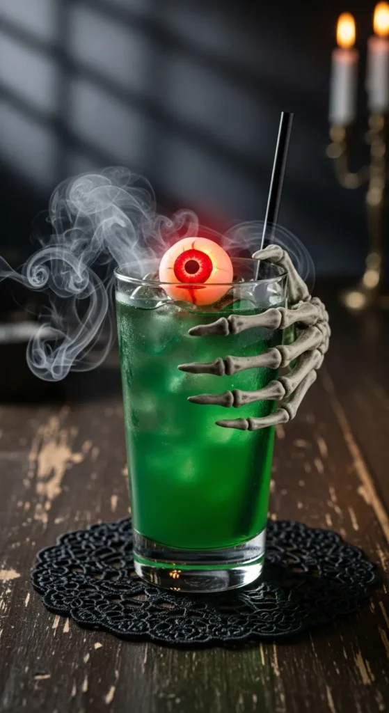 Ghoulish Gin Fizz