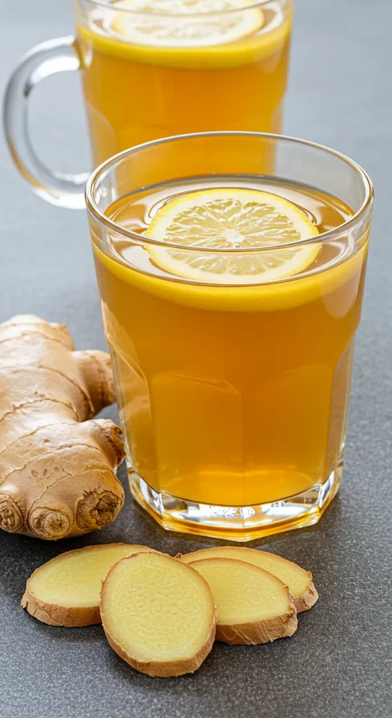 Ginger Honey Lemon Tea (Okay, It’s Not Food, But Hear Me Out)