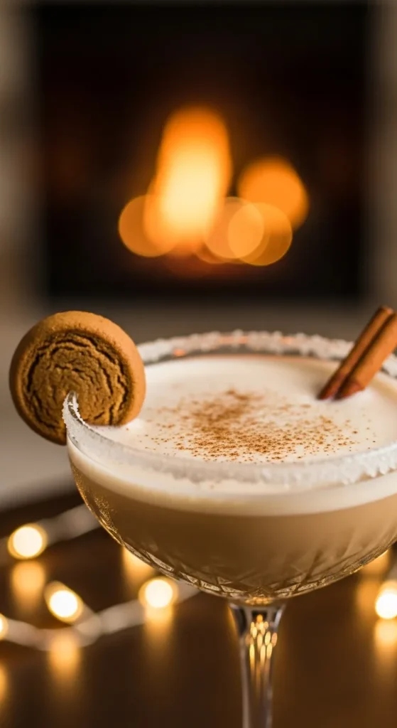 Gingerbread Cookie Martini