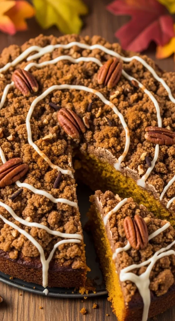 Gluten-Free Pumpkin Coffee Cake