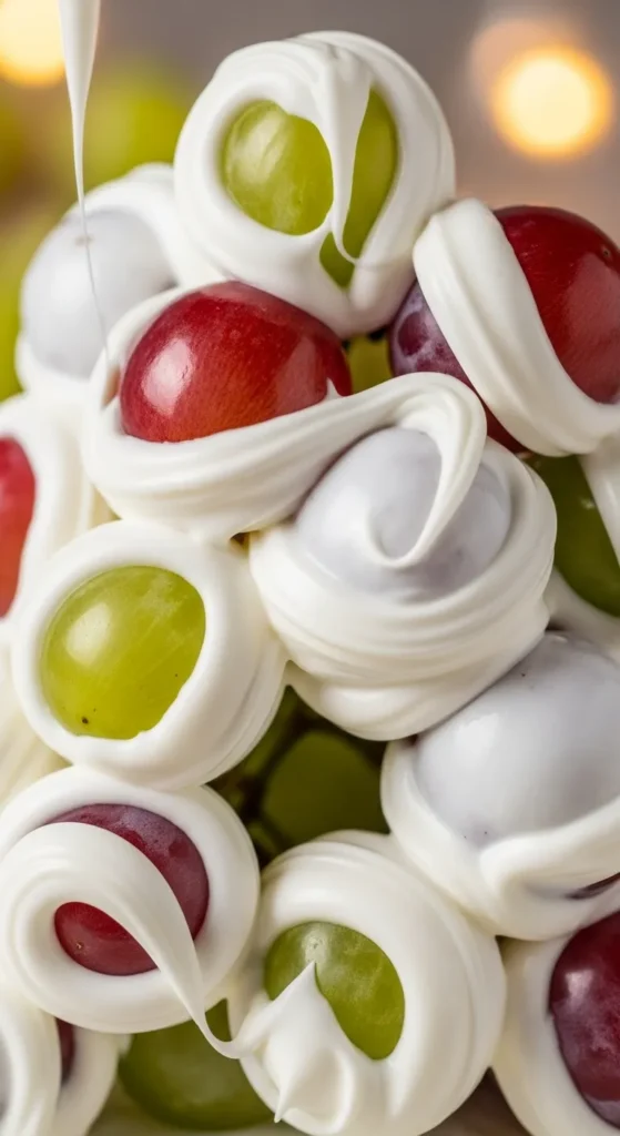 Grapes Rolled in Cream