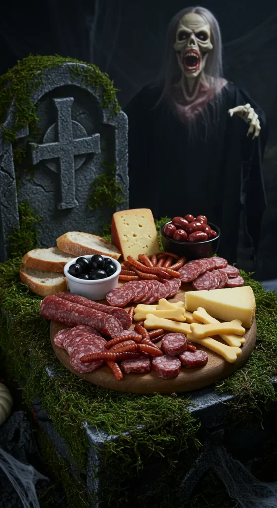 Graveyard Ghoul Charcuterie Board