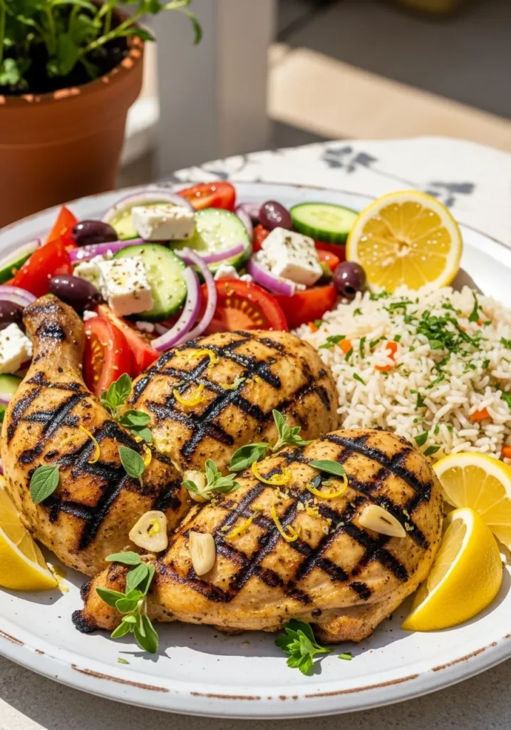 Greek Style Grilled Chicken Recipe