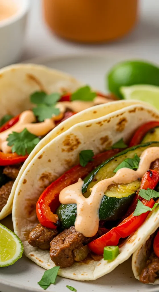 Grilled Veggie Tacos