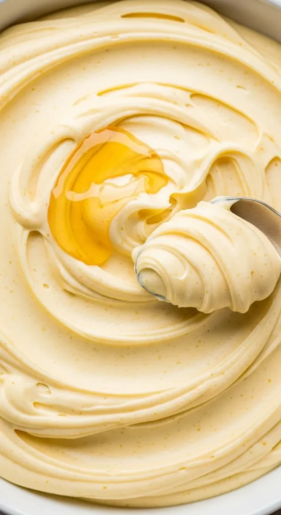 Honey Cream Cheese Frosting with a Silky Texture