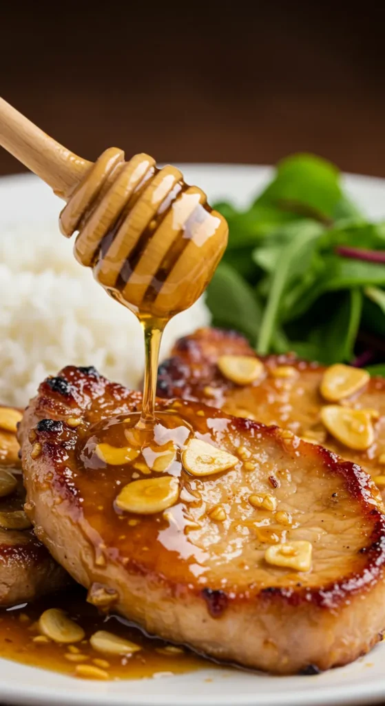 Honey Garlic Pork Chops