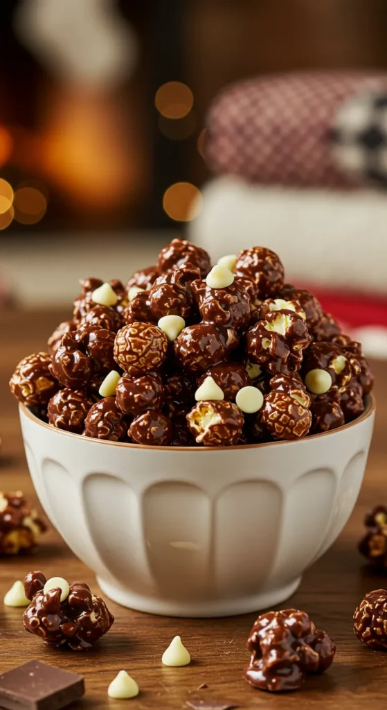 Hot Chocolate Popcorn
