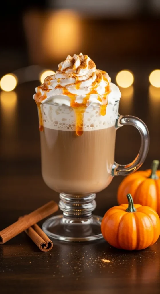 Irish Coffee with Pumpkin Spice