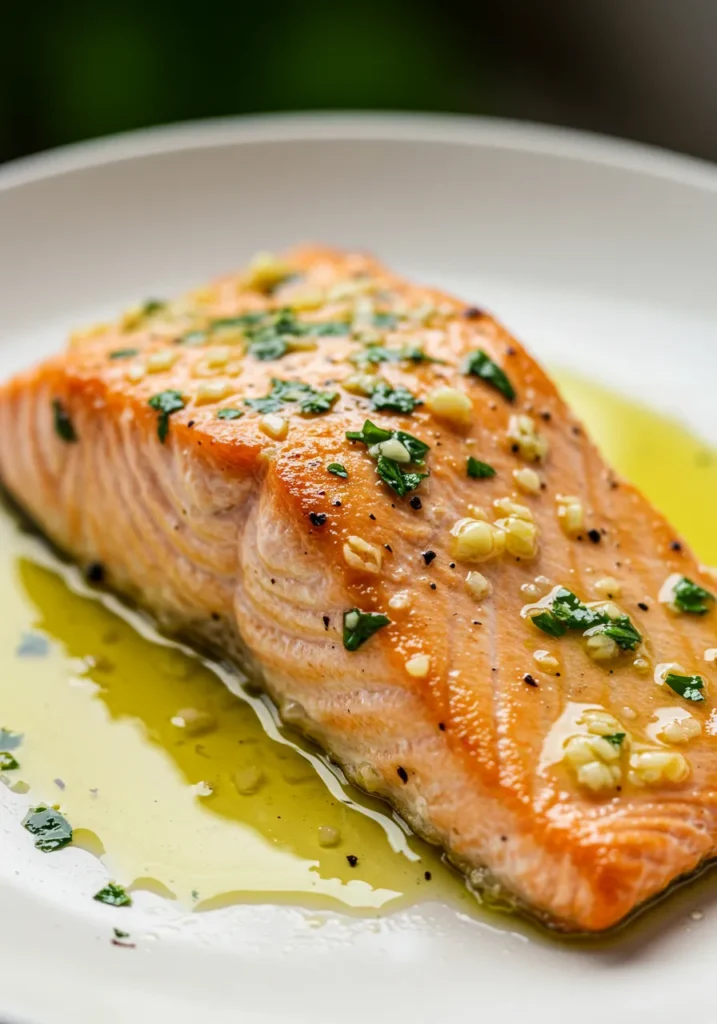 Keto Garlic Butter Salmon Recipe