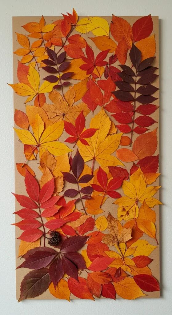 Leaf Art DIY Installation