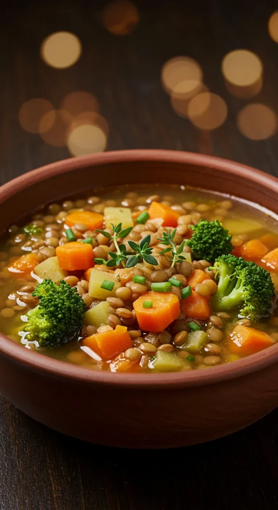 Lentil and Veggie Soup